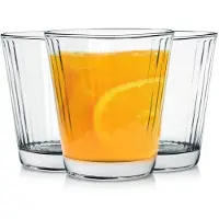 Excellent houseware Verre à boire 230 ml, 3 pièces, Transparent, Type de verre, Verres, Transparent