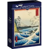 Bluebird Puzzle Puzzle 1000 Mer de Satta,Province de Suruga Hiroshige
