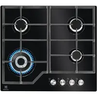 Electrolux KGG64362K Noir Encastrable 60 cm Gaz 4 Brûleurs