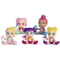 Famosa SUPER CUTE LITTLE BABIES - Mini Dolls, 12 cm poupées articulées, 5 modèles, livraison aléatoire, +4 ans, (UPU09000)