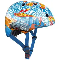 Deqube Hot Wheels Helmet Multicolore 50-54 cm Enfants