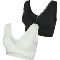 Mamalicious Soutien-gorge d’allaitement noir / blanc