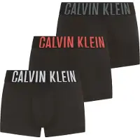 Calvin Klein 000nb3611a Low Rise Boxers 3 Units Noir M Homme