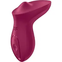 Satisfyer Exciterrr - vibromasseur clitoridien perles rotatives - rouge