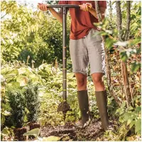 Fiskars Quikdrill M Soil Drill Noir
