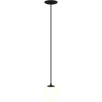 Maytoni Luna LED Suspension, lampe à suspendre 5W 210cm noir 3000K 90Ra blanc chaud (300 lm)
