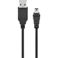 Goobay Wentronic Câble USB 5 broches Fiche A vers B-Mini 5m (Import Allemagne)