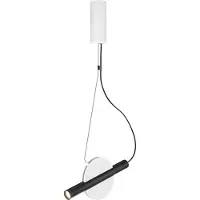 Maytoni Lampe à suspendre Enigma White MOD150PL-L5W3K