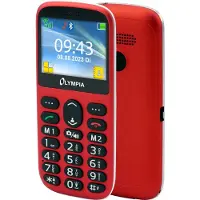 Olympia 2223 Mobiltelefon SUN rot