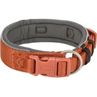 Trixie Collier Hond Premium Extra Breed Roest / Grafiet Grijs - 40-48X4 Cm (L, M, Chien, Sport canin)
