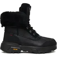 Ugg pour homme. 1170770 Bottes en cuir Adirondack Boot XXV noir (43), Plat, Lacets, De plein air