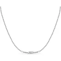 Morellato Collier - Morellato - Sawz04 - Acier - Cristal - 40+2cm