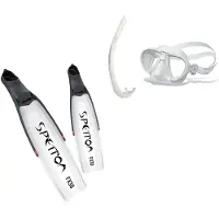 Spetton Elite3 Fx30 Snorkeling Set Blanc EU 39-40