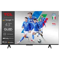 TCL TV QLED 43P79K 43" 4K UHD 2025