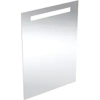 Geberit Option Basic Square miroir lumineux, éclairage en haut, 502.804.00.1