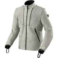 REV'IT! Veste textile moto Revit Surface, gris clair, S