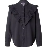 Pepe Jeans Katia Studs Long Sleeve Shirt Noir L Femme