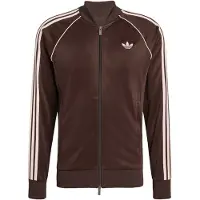 Adidas Originals Sst Full Zip Sweatshirt Marron M Homme