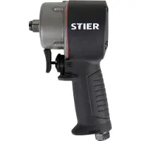 Stier Clé à chocs 13-MBS 1/2" entraînement extrêmement court couple de desserrage max. 1.275 N (Clé à chocs)
