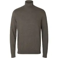 Selected Pull-over 'SLHKRIS' brun foncé