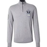 La Martina Pull-over bleu marine / bleu roi / gris / blanc