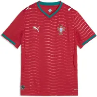 Puma Maillot Portugal 2026 Home, Enfant, Unisexe, Vert, Rouge, Maillot, Uni, Football