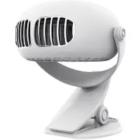 Generique Mini ventilateur Portable à Clip, Rechargeable par USB, 360 degrés, 3 vitesses, silencieux avec vent fort, rotatif, silencieux