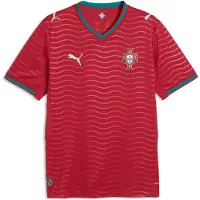 Puma Hommes, Maillot de football, FPF Home Jersey Replica (3XL), Rouge, Vert, 3XL