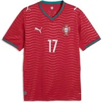 Puma Portugal 25/26 Replica Home Short Sleeve T-shirt Rouge S Homme
