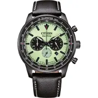 Citizen Chronographe Noir Collection Action OF - homme