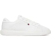 Tommy Hilfiger Baskets basses 'Icon Court' blanc