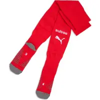 Puma Hommes, Chaussettes de sport, SFV Striped Socks Replica (47 - 49), Rouge, Blanc