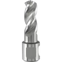 RUKO Solid 3s Hss Weldon 14 Mm Metal Drill Bit Argenté