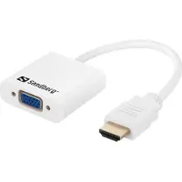 Sandberg Convertisseur HDMI vers VGA+audio