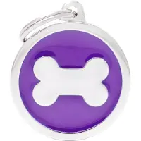 My Family MyFa tegn classic, cirkel med ben stor, purple (Chien)