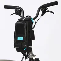 Vincita Brompton B127b Handlebar Bag Argenté