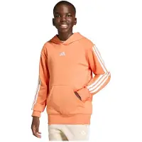 Adidas Essentials 3 Stripes Fleece Hoodie Orange 13-14 Years Enfants