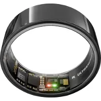 Ultrahuman Ring Air (6, Aster Black), Bague connectée, Noir