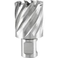 RUKO Terrax Carotteuse HSS avec tige Weldon, Ø 12 mm - 32 mm, profondeur de coupe 30 mm, Diamètre:26 mm