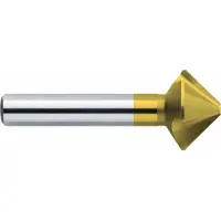 Exact 50227 Fraise conique à lamer 19mm HSS TiN queue cylindrique 1p. (19 millimètres)