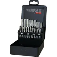 Terrax A245006 Coffret de tarauds 21 pièces (Import Allemagne)