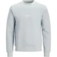 Jack & Jones Sweat-shirt 'JJESoho' bleu clair / blanc
