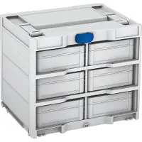 Tanos Systainer³ Rack/6 M 337 83000878 Caisse de transport ABS plastique (L x H x P)