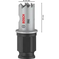 Bosch Scie cloche PRO Sheet Metal PC Plus, 16 mm