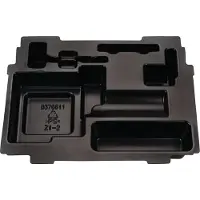 Makita MAKPAC Insert de coffre Insert de coffre pour MAKPAC taille 3