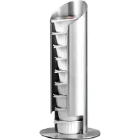 Caterado by Distributeur de lait 'MEMPHIS MINI, Poubelle, Argent