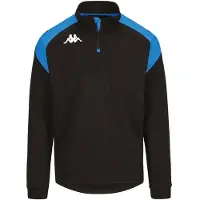 Kappa Lovato Half Zip Sweatshirt Noir 4XL Homme