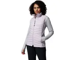 Columbia Powder Pass Iii Hybrid Vest Violet XS Femme