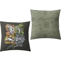 Halantex Coussin Harry Potter avec l'écusson de Poudlard, 40 x 40 cm (39 x 36.70 cm)