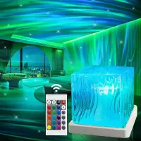 OEM Lampe de chevet Aurora LED avec veilleuse 16 couleurs, rechargeable
